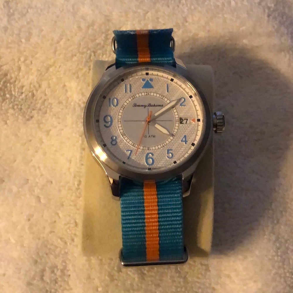 Tommy Bahama Nylon Strap Watch